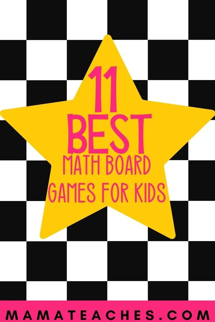 Math Board Games for Kids That They Will Love - MamaTeaches.com