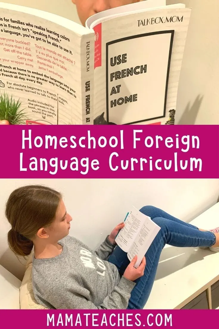 Homeschool Foreign Language Curriculum - Speak French at Home!