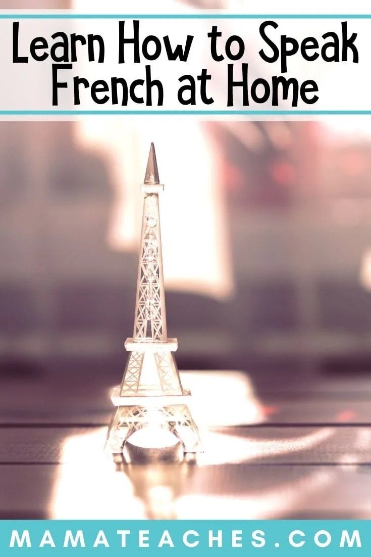 Learn How to Speak French at Home