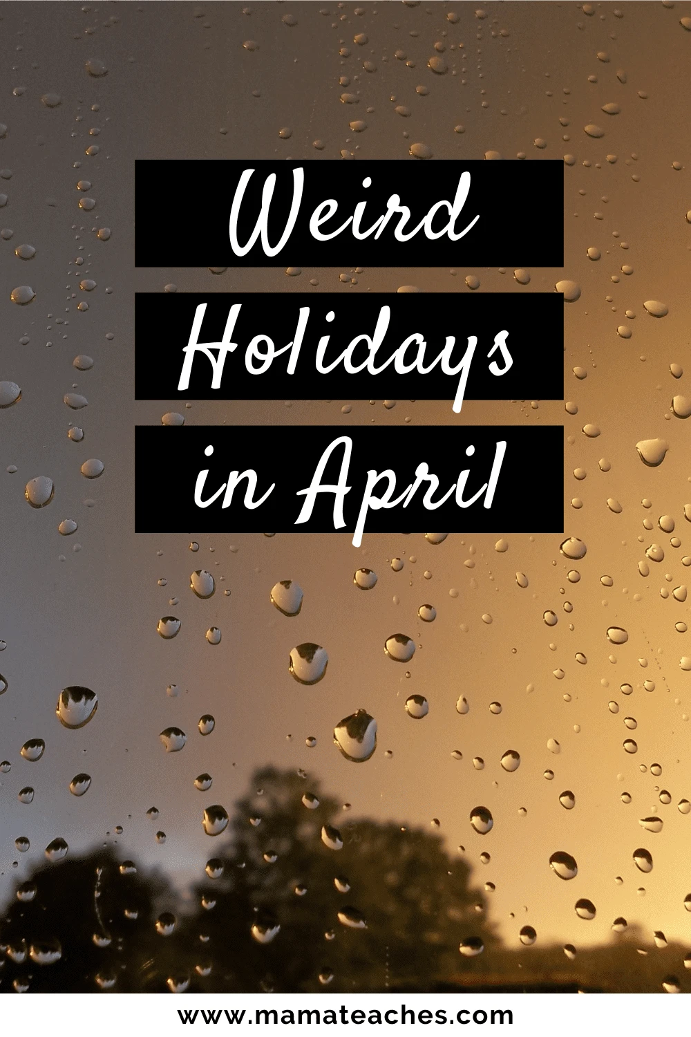 Weird Holidays in April