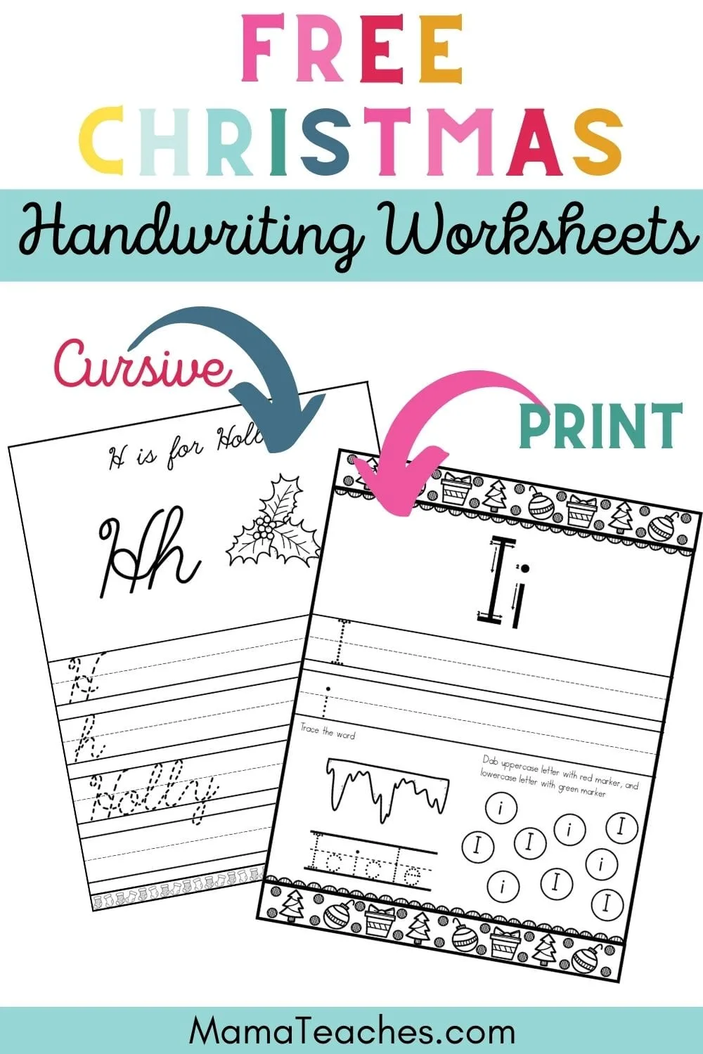 Handwriting Worksheets for Kids