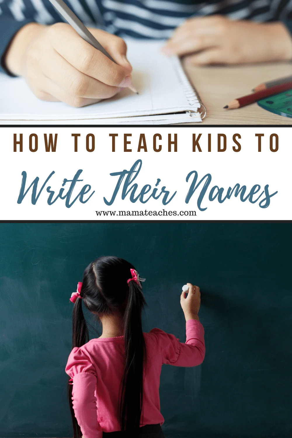 How to Teach Kids to Write Their Names
