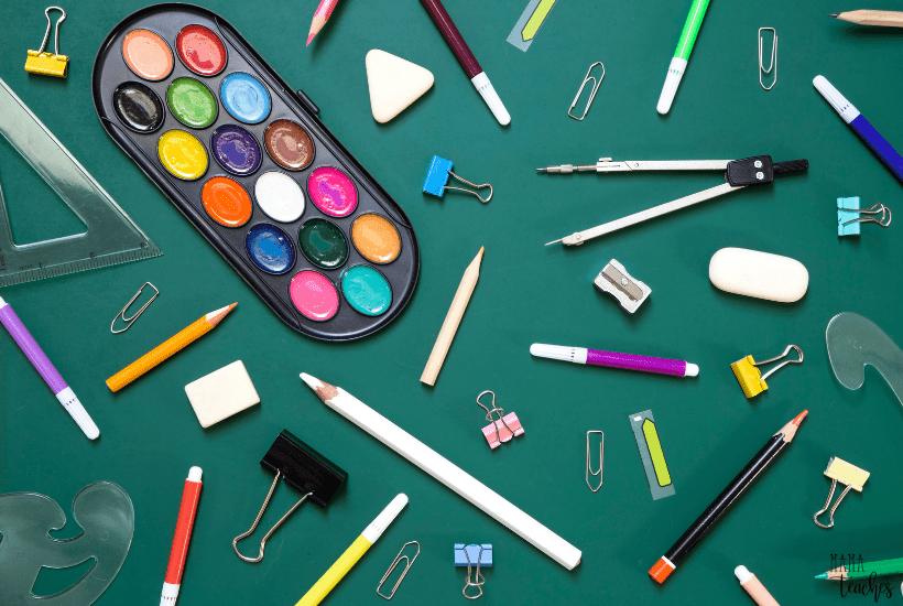 How to Organize Your Homeschool Supplies
