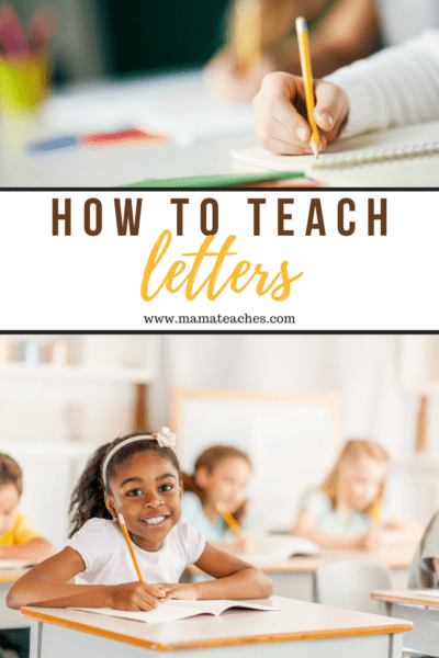 How To Teach Letters And The Alphabet To Preschoolers - Mama Teaches