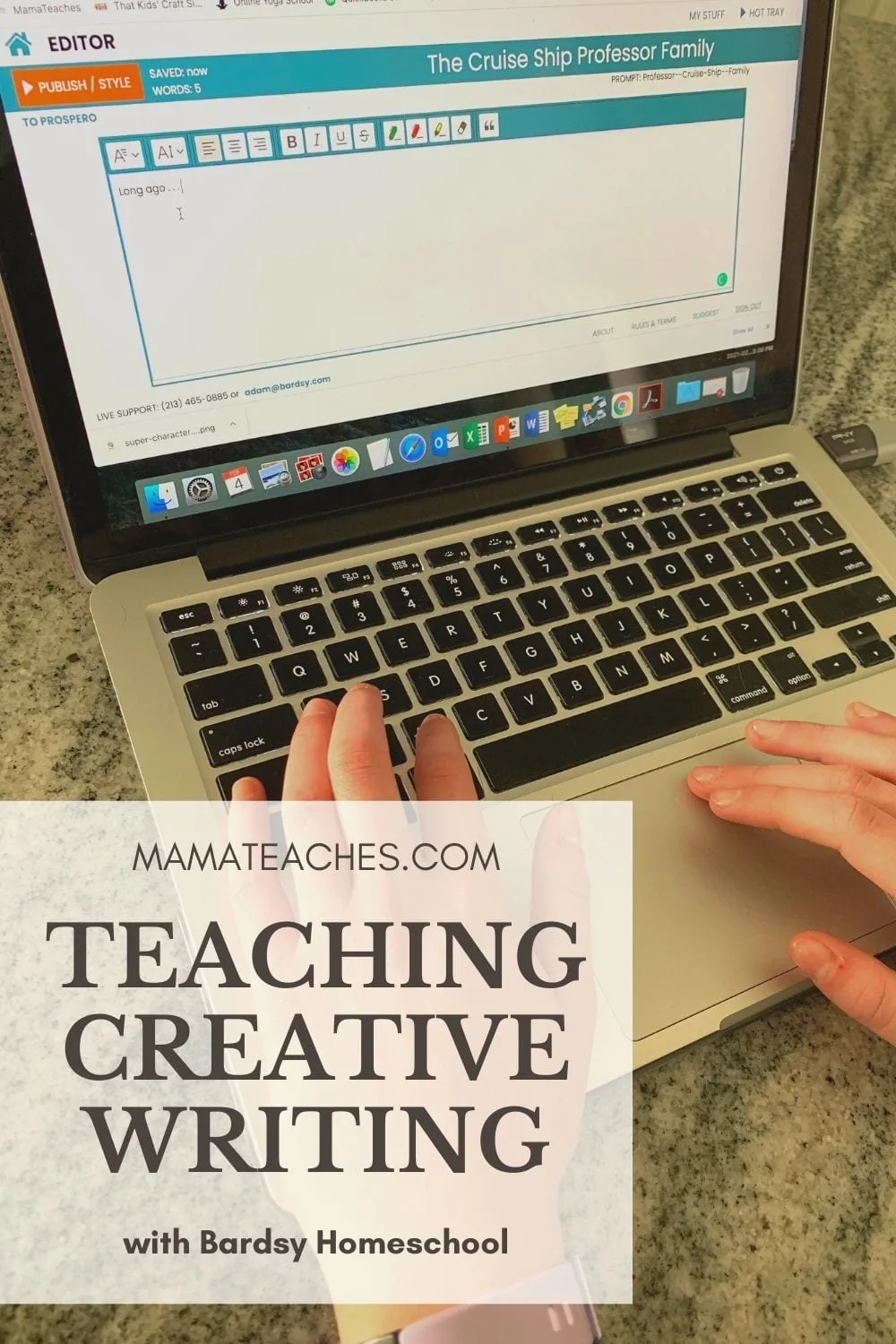 Teaching Creative Writing with Bardsy Homeschool