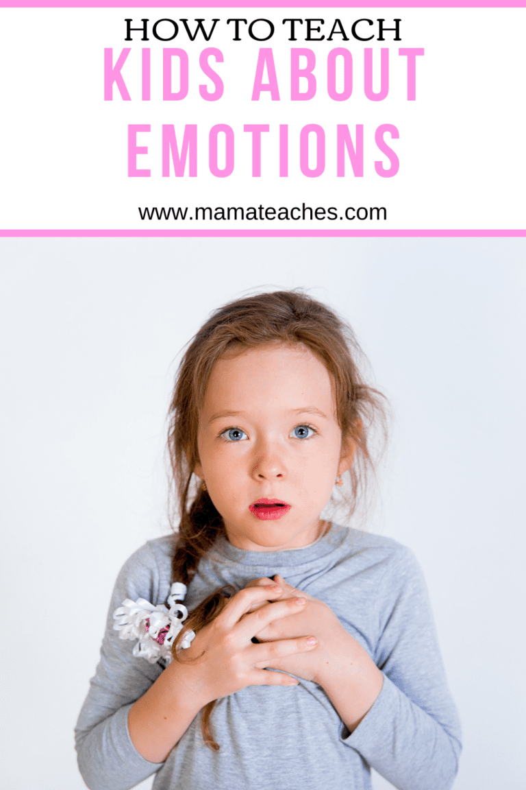 How to Teach Kids About Emotions - Mama Teaches