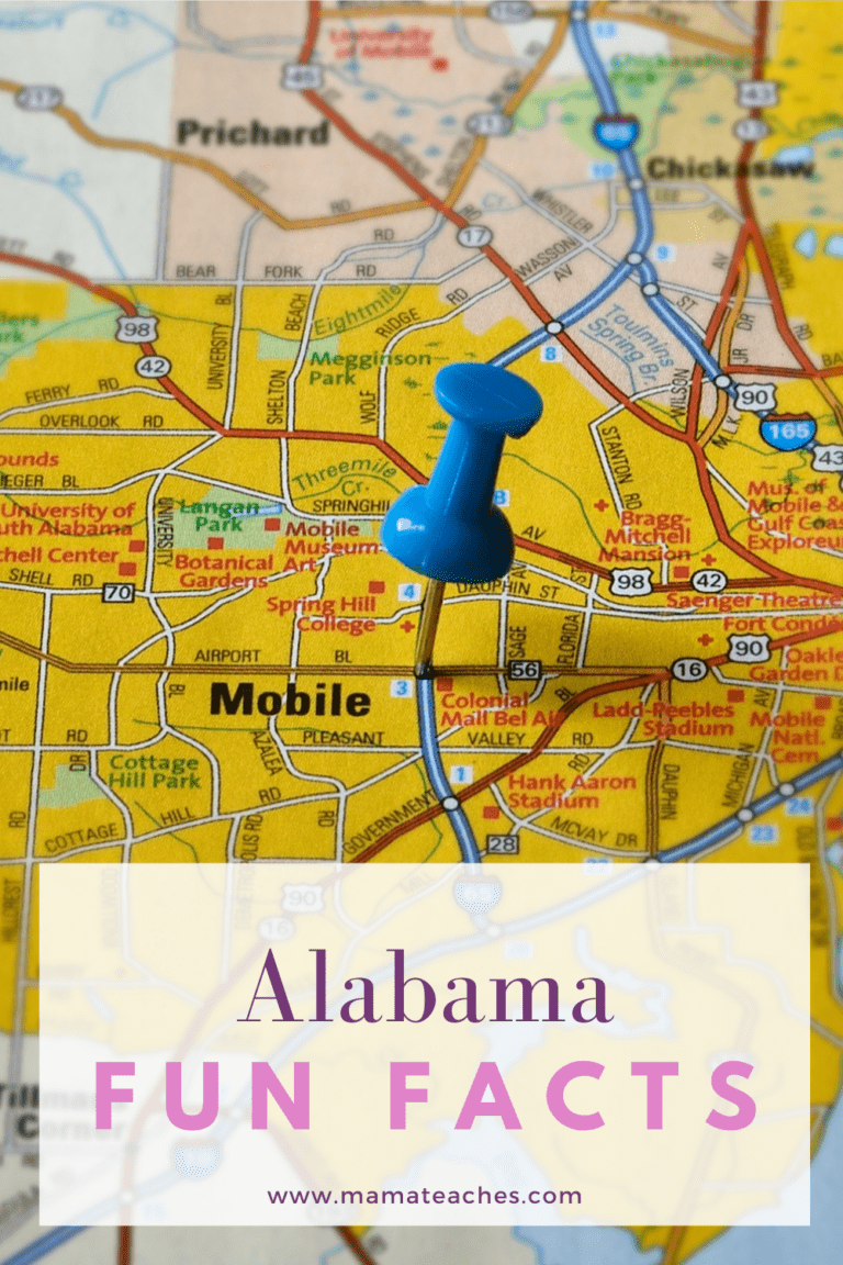 Interesting Alabama Fun Facts For Kids - Mama Teaches