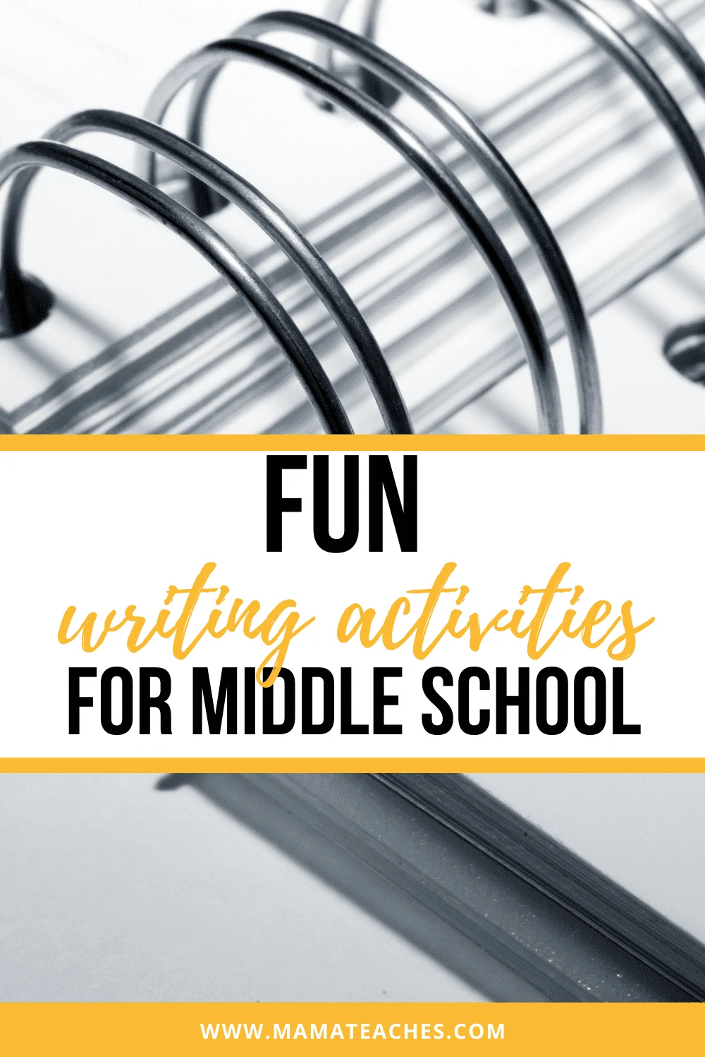 Fun Writing Activities for Middle School
