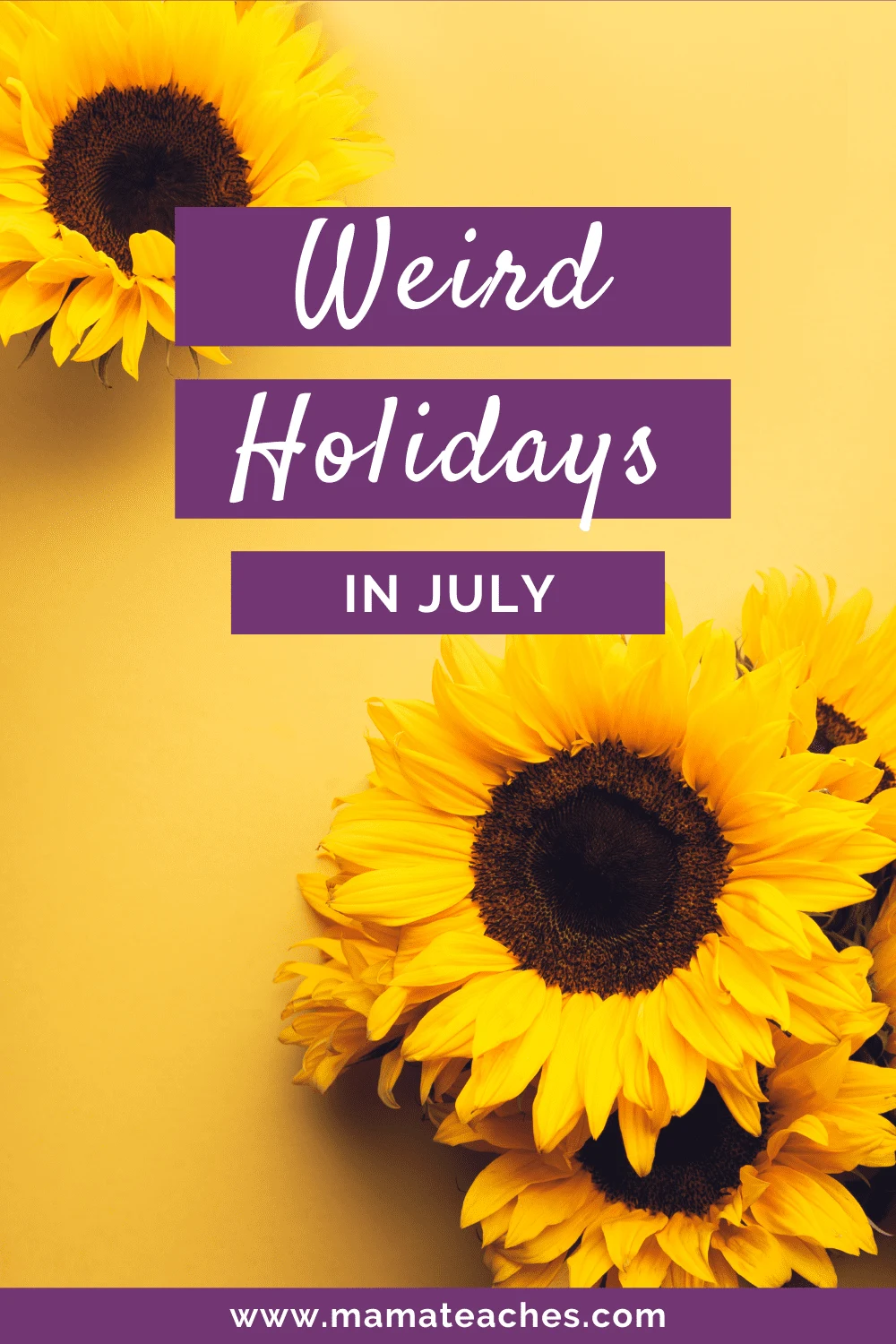 Weird Holidays in July