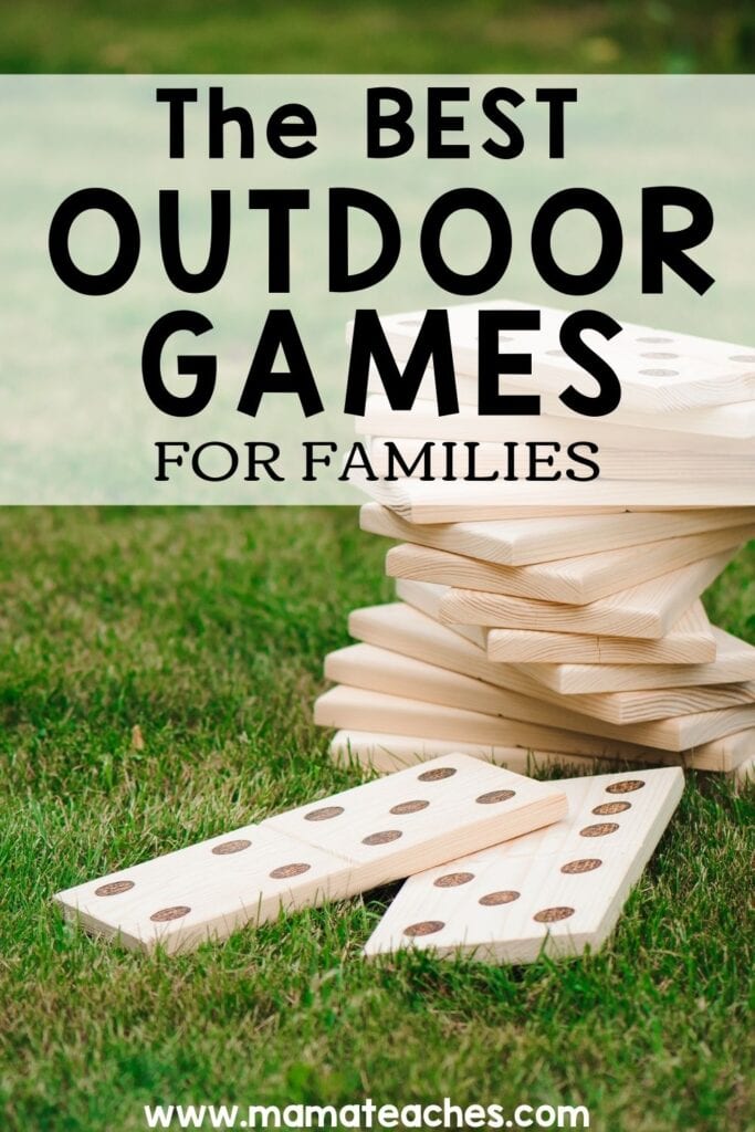 THE BEST OUTDOOR GAMES FOR FAMILIES