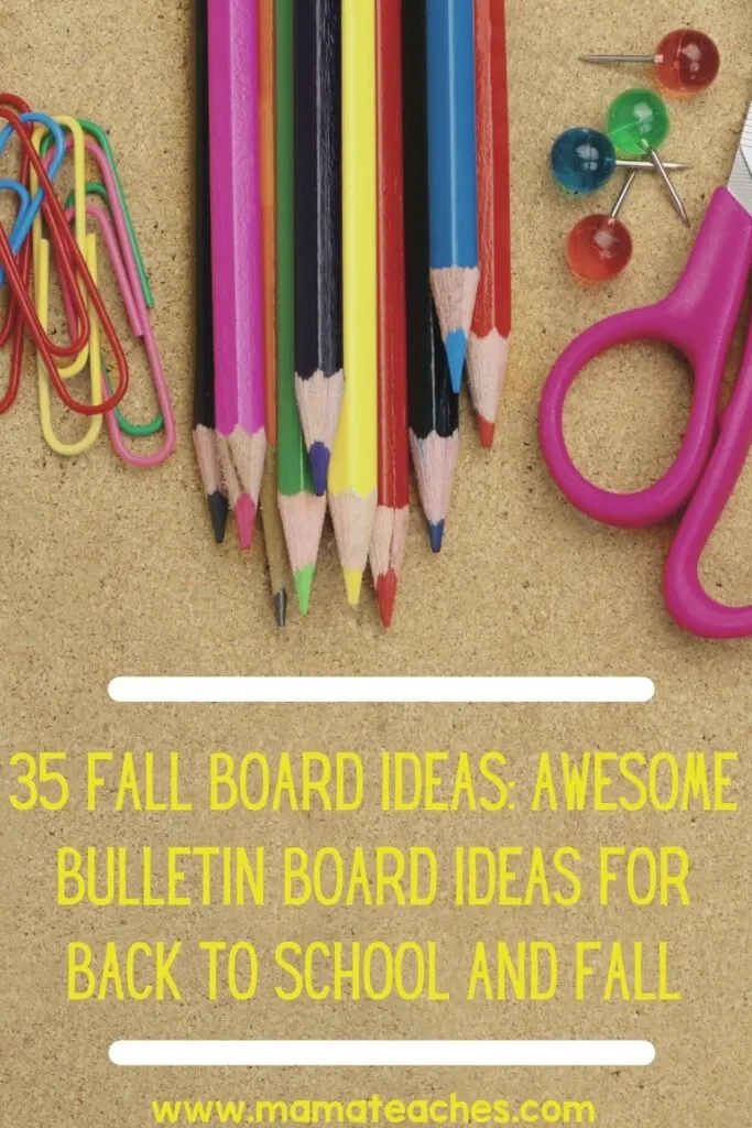 35 Fall Board Ideas Awesome Bulletin Board Ideas for Back to School and Fall