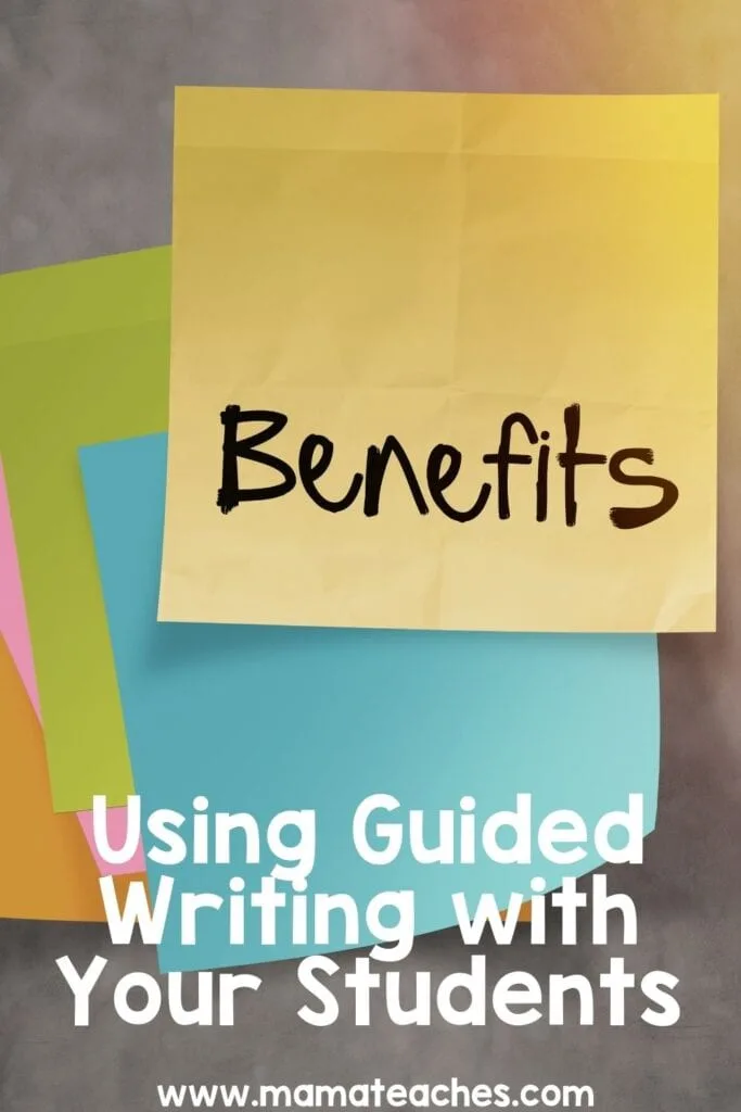 Using Guided Writing with Your Students