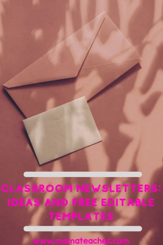 Classroom Newsletters Ideas and Free Editable Templates