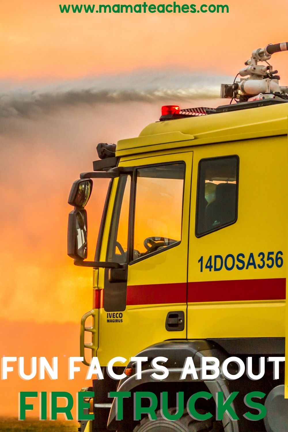 Fire Truck Facts For Kids Mama Teaches