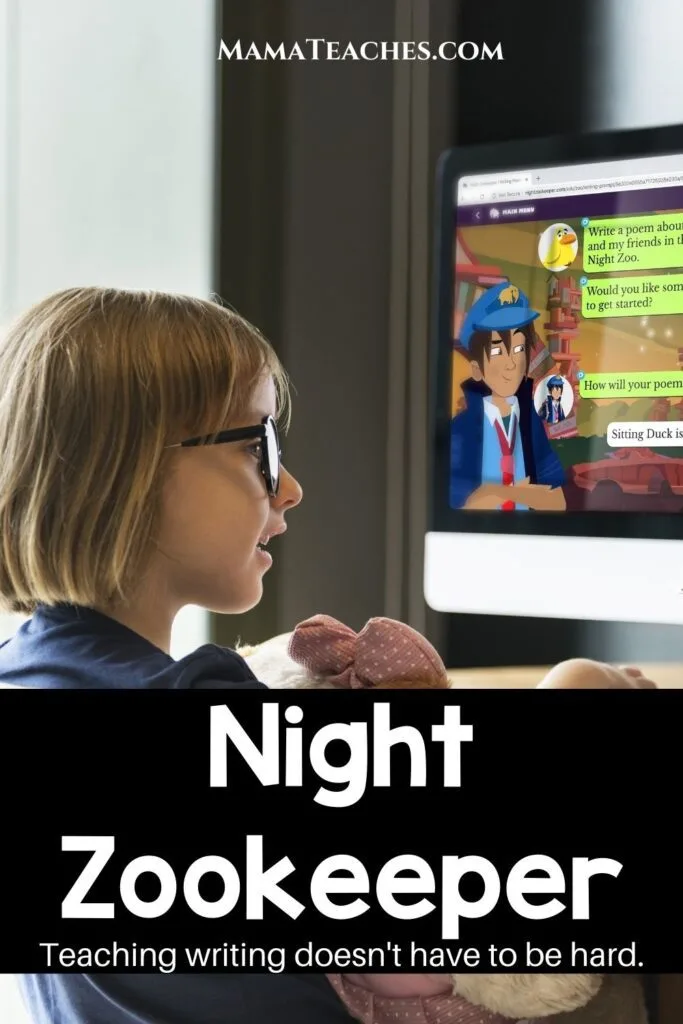 Night Zookeeper - Teaching writing doesn't have to be hard