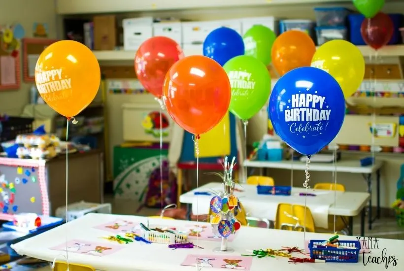 Fun Ways to Celebrate Students' Birthdays in the Classroom