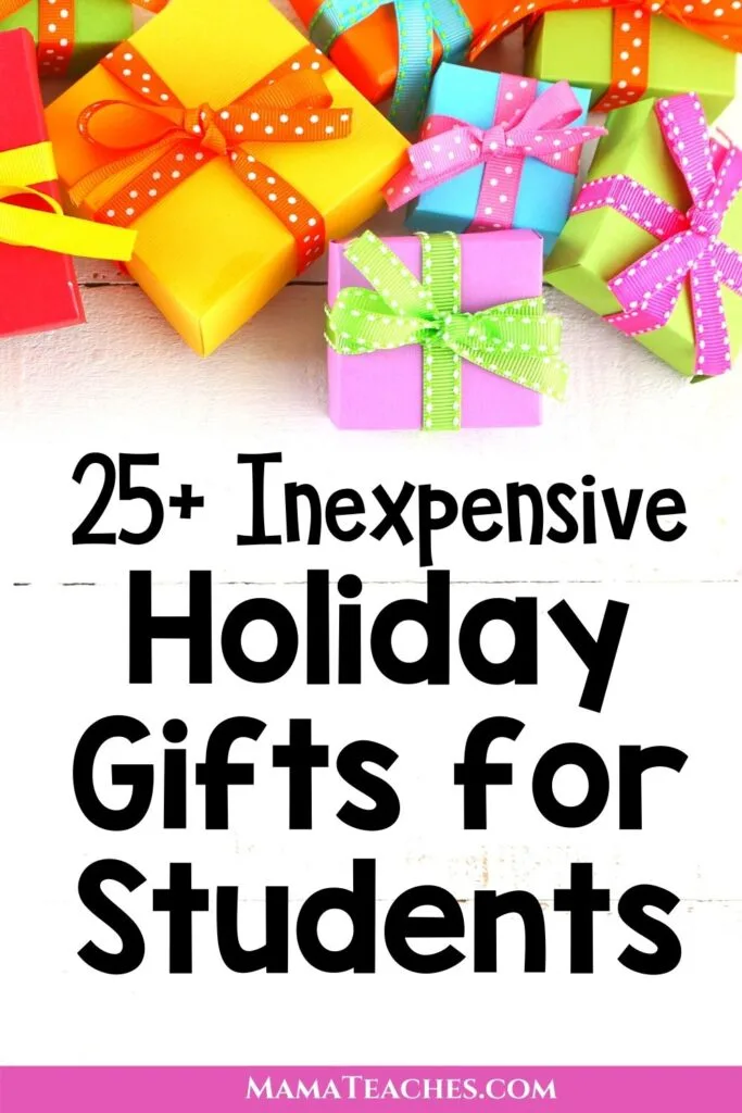 Inexpensive christmas gifts for sunday hot sale school students