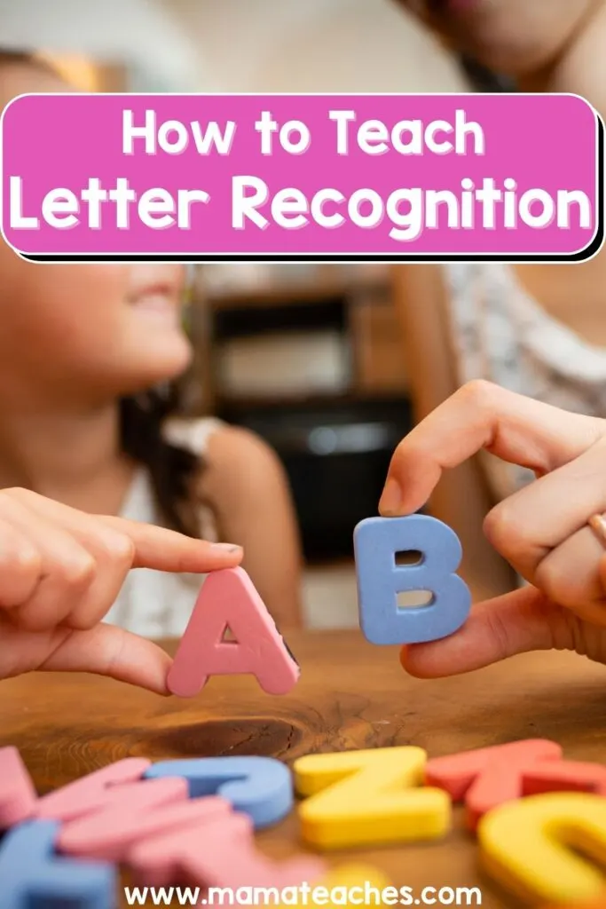 How to Teach Letter Recognition