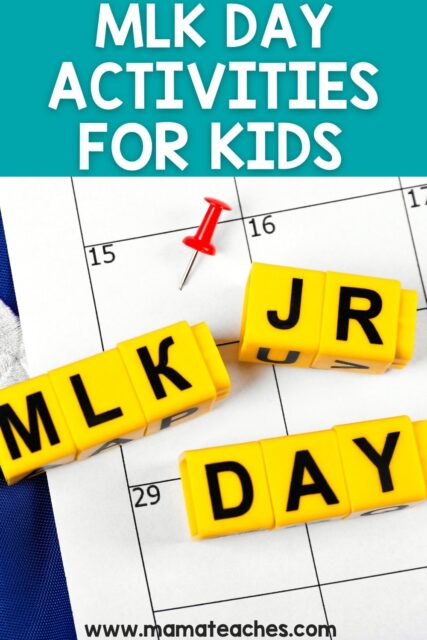MLK Day Activities for Kids - Mama Teaches