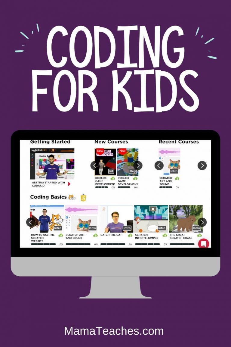 Coding for Kids - Mama Teaches