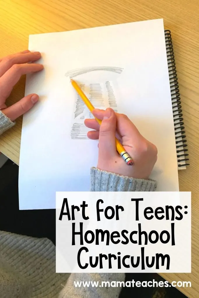 Art for Teens Homeschool Art Curriculum