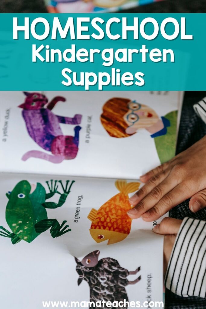 Homeschool Kindergarten Supplies