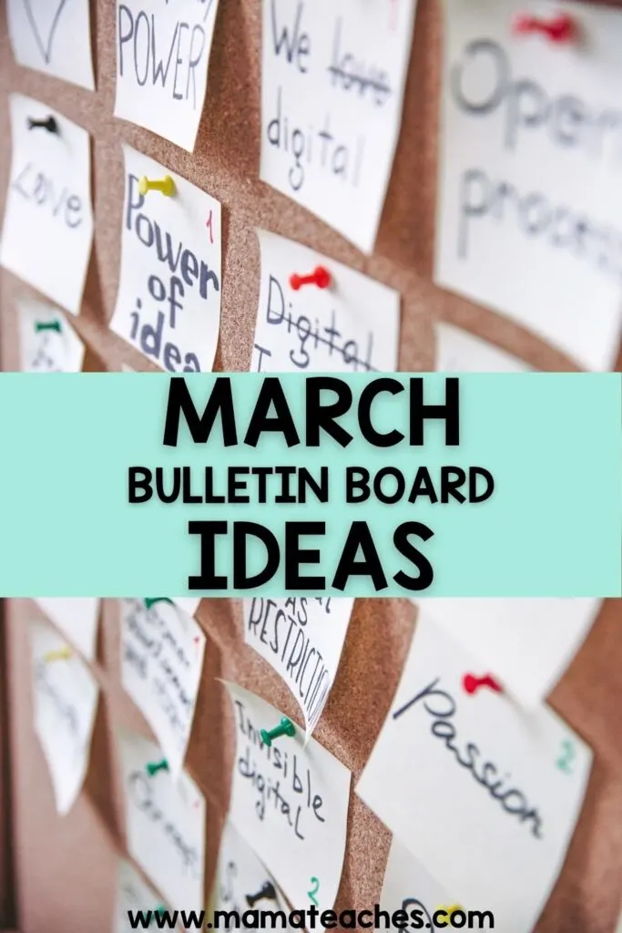 March Bulletin Board Ideas