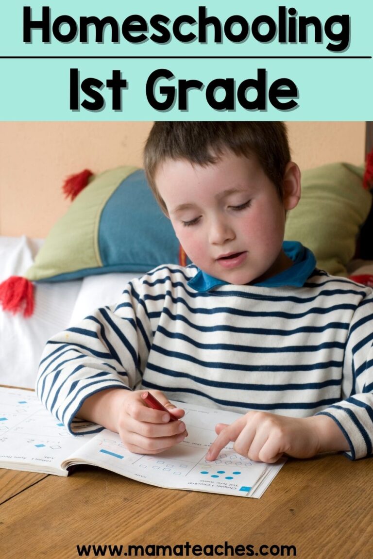 Homeschooling 1st Grade - Mama Teaches