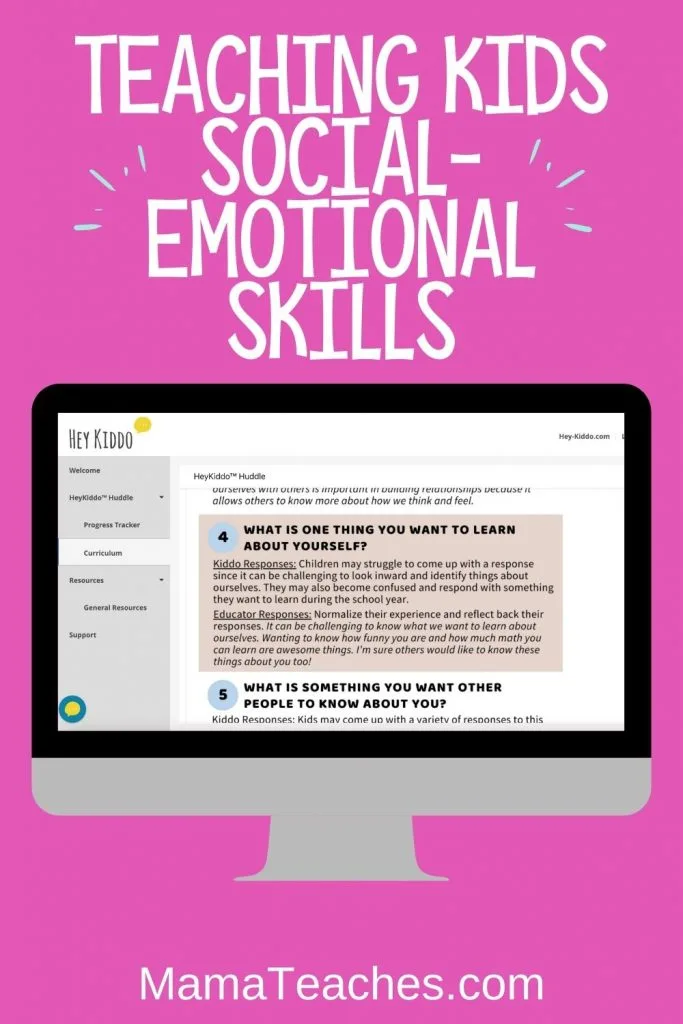 Teaching Kids Social-Emotional Skills