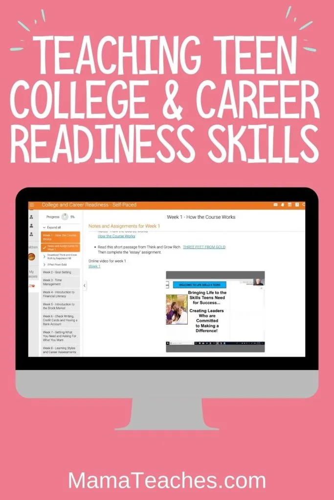 Teaching Teens College and Career Readiness Skills