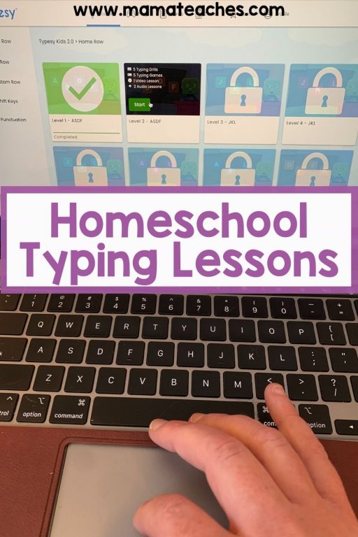 Homeschool Typing Lessons - Mama Teaches