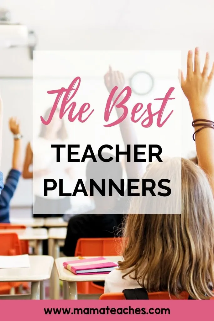 The Best Teacher Planners