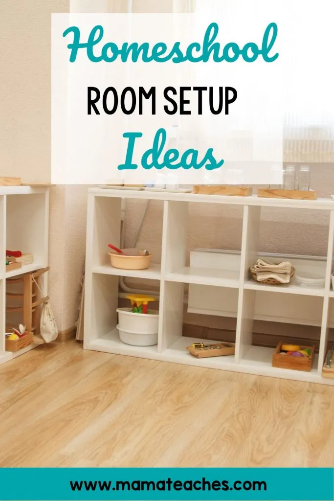 Homeschool Room Setup Ideas - Pin