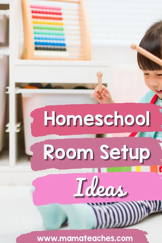 Homeschool Room Setup Ideas - Pin