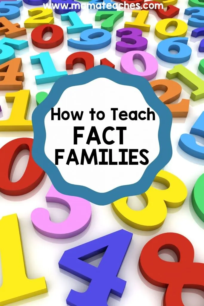 How to Teach Fact Families