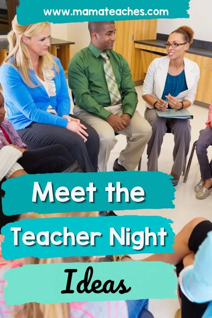 Meet the Teacher Night Ideas