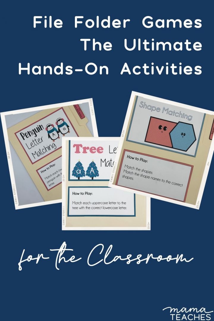 File Folder Games The Ultimate HandsOn Activities for the Classroom