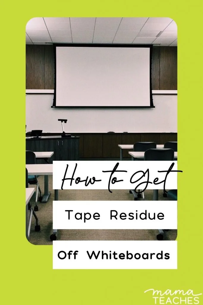 How to Get Tape Residue Off Whiteboards