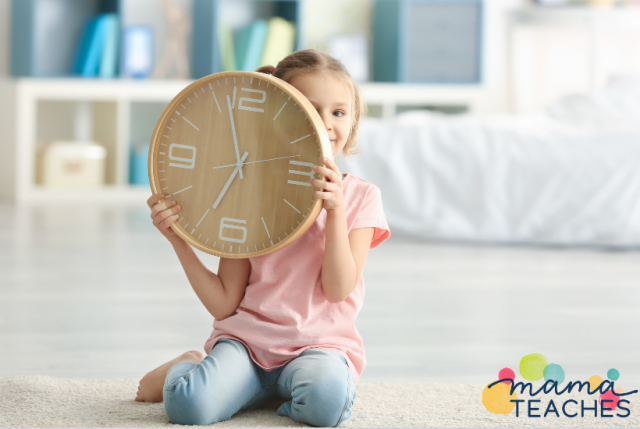 Teaching How To Read A Clock With Hands - Mama Teaches