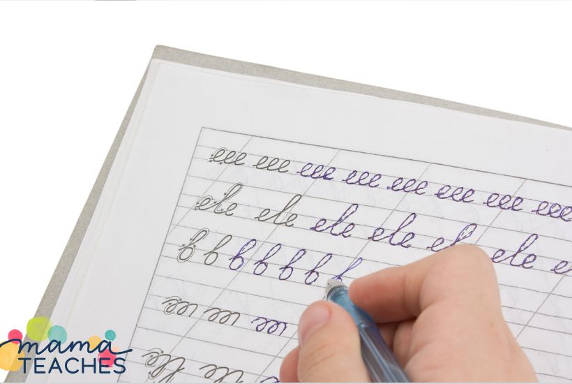 Benefits of Cursive Writing