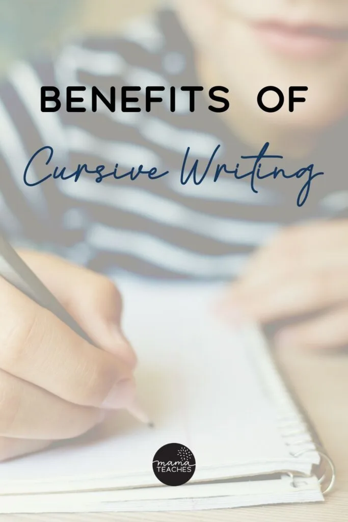 Benefits of Cursive Writing