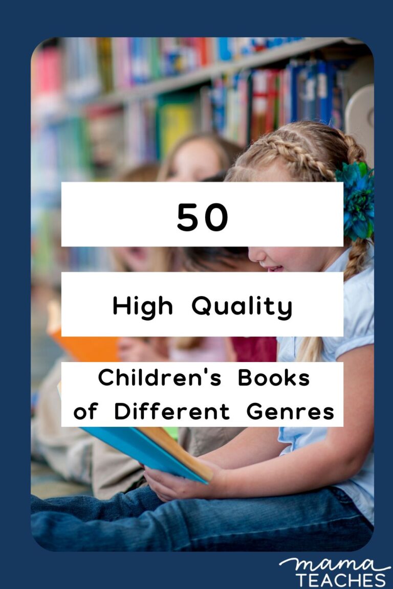 50 HighQuality Children's Books of Various Genres