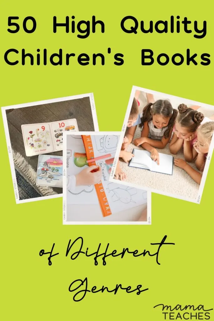 50 High-Quality Children's Books of Different Genres 