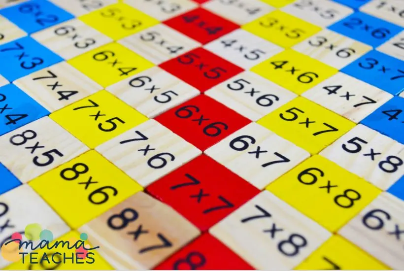 Practise Your 6x Tables - Fun Printable Classroom Games and