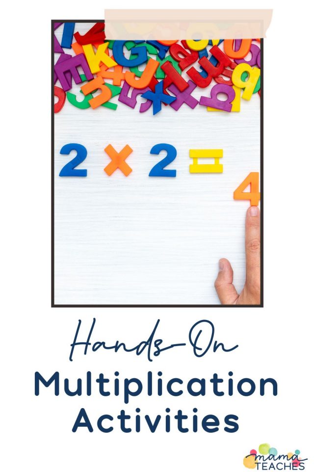 Hands-on Multiplication Activities - Mama Teaches