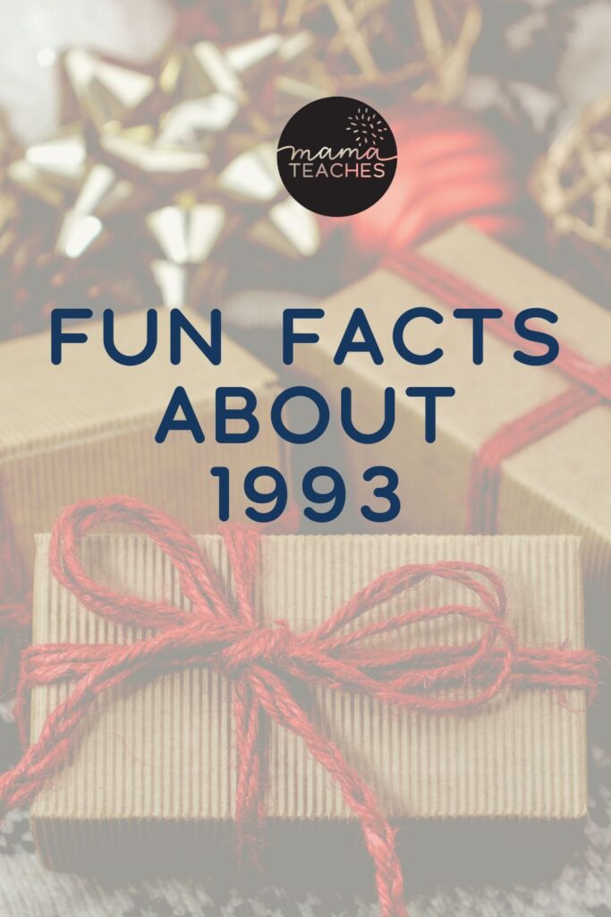Fun Facts About 1993