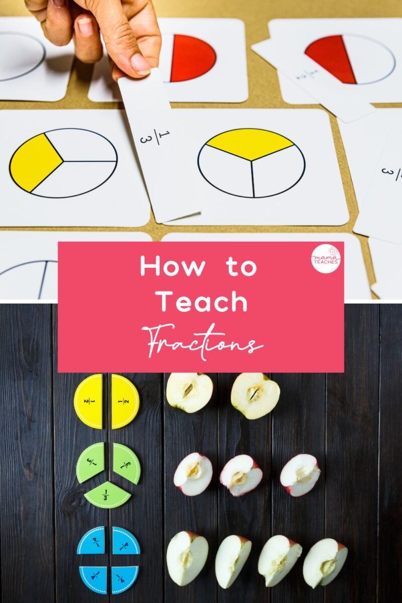 How to Teach Fractions - Mama Teaches