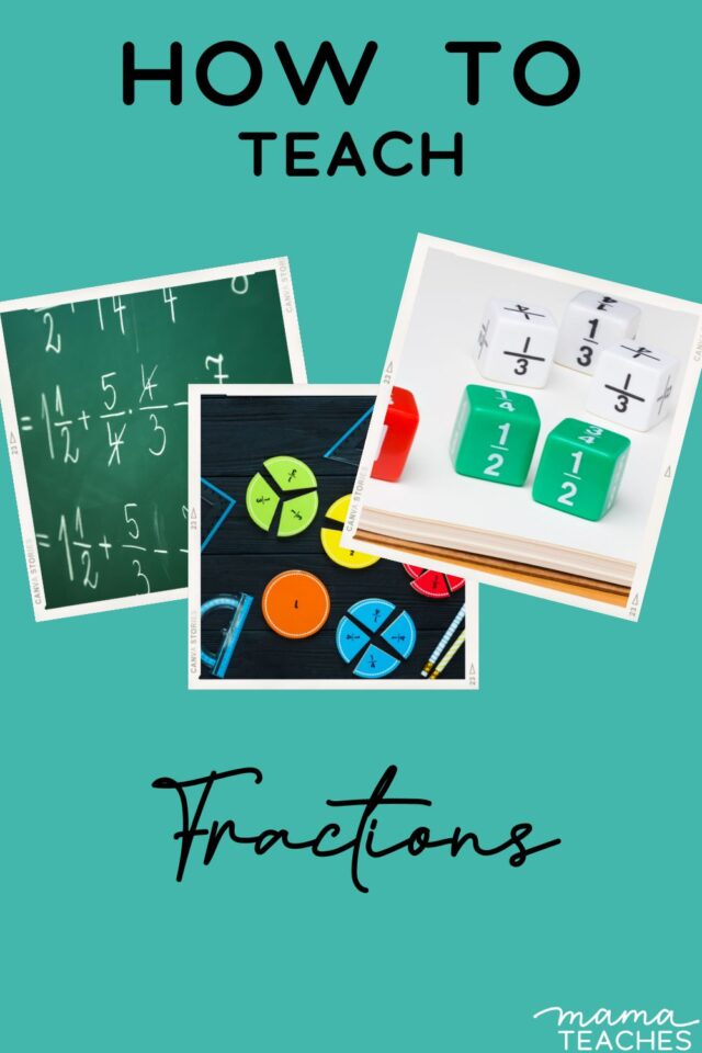 How to teach fractions mama teaches