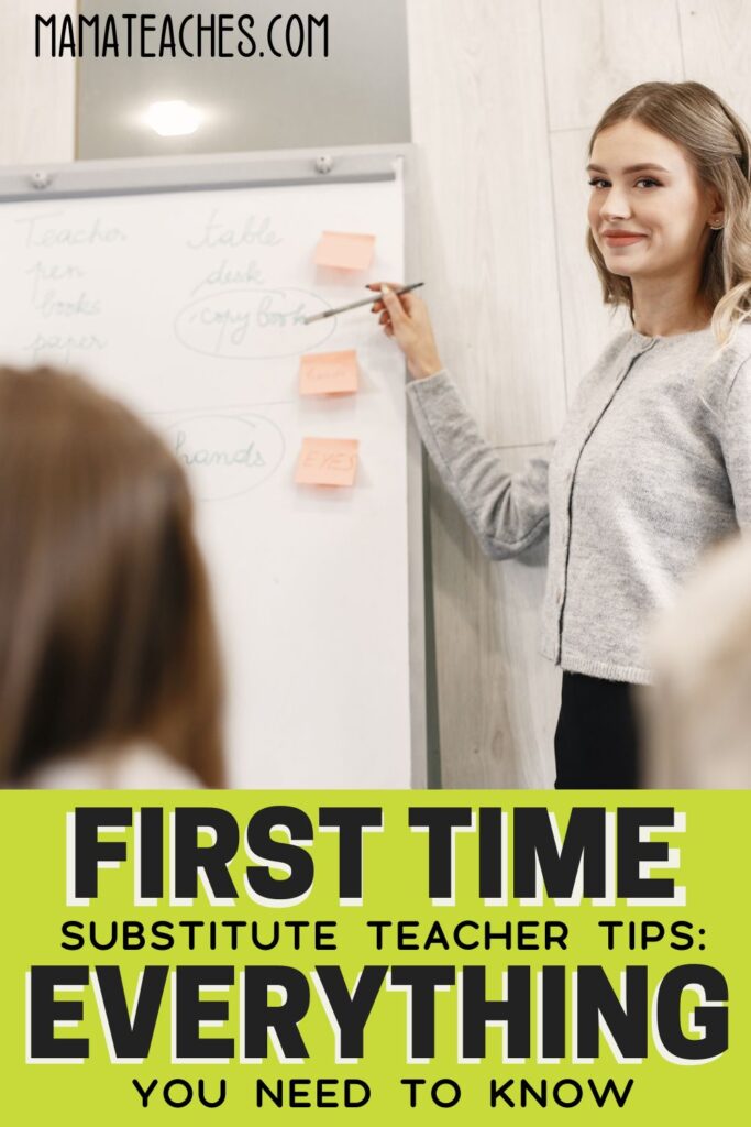 First Time Substitute Teacher Tips Everything You Need to Know