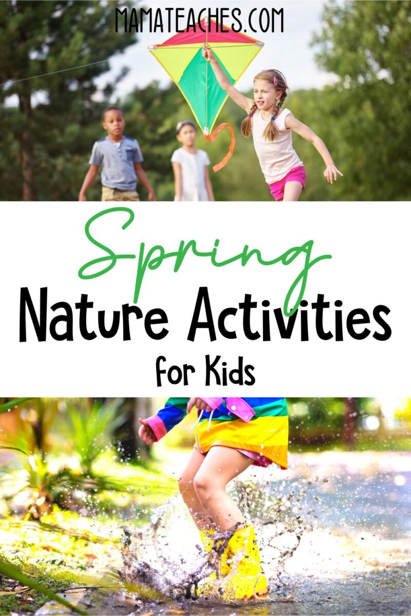 Spring Nature Activities - Mama Teaches